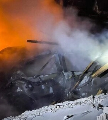 На Київщині внаслідок атаки БПЛА пошкоджені три приватні будинки та лінія електромереж