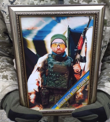 Роменська громада провела в останню путь захисника України Анатолія Копчу