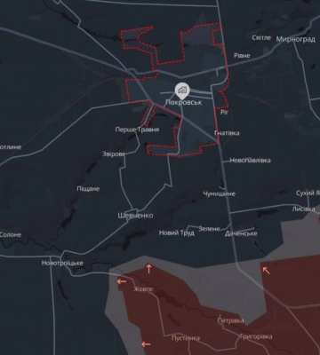 DeepState: українські бійці витіснили росіян із села на Донеччині
