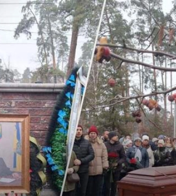 Его замучили в российском плену: в Буче прощаются с мэром Днепрорудного Евгением Матвеевым