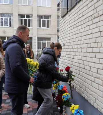Школа втратила чотирьох випускників на війні: на Волині відкрили меморіальні дошки Героям