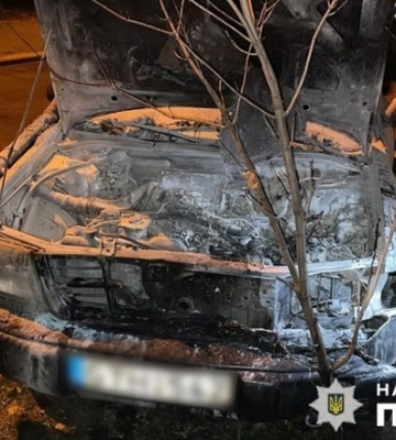 Затримано 24-річного киянина, який за вказівкою ворожих спецслужб підпалив військове авто у Деснянському районі