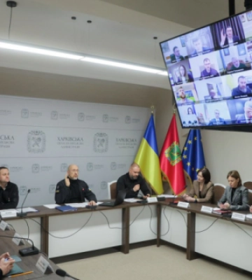 Шмигаль поїхав на Харківщину і перевірив будівництво укриттів