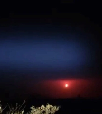Повітряні сили показали, як вночі ППО збивала російські дрони