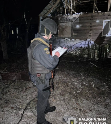 На Чернігівщині «шахед» влучив у приватний будинок — ОВА