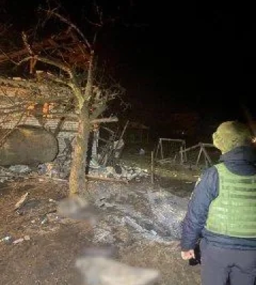 На Київщині внаслідок падіння уламків дронів пошкоджені вісім приватних будинків