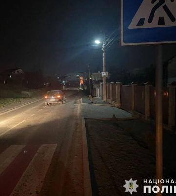 У Зубрі внаслідок наїзду автомобіля травмований пішохід