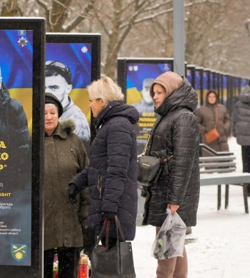 У Полтаві відкрили Алею Героїв 