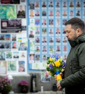 У Києві за участі Зеленського і Сирського відбулися урочистості з нагоди Дня Збройних Сил України