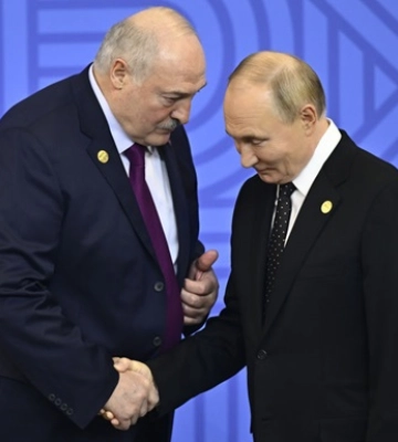 Путин прилетел в Минск Путин прилетел в Минск