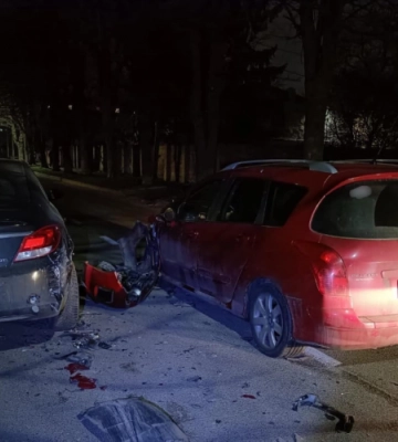 У Луцьку п’яний водій на «Пежо» в’їхав у припаркований «Опель»