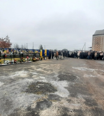 У громаді на Волині відкрили банери на честь загиблих Героїв-земляків