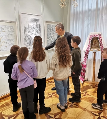 В обласному художньому музеї відкрилася виставка «Зимові візерунки»