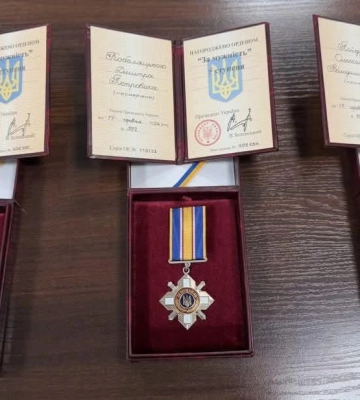 Трьох воїнів з Полтавщини посмертно нагородили орденами