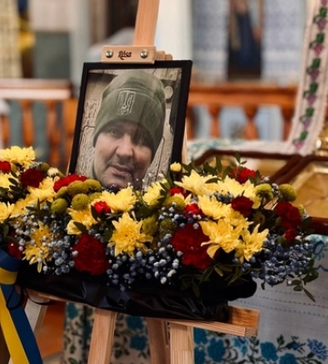 Волиняни віддали останню шану захиснику Роману Ковалю з Нововолинська