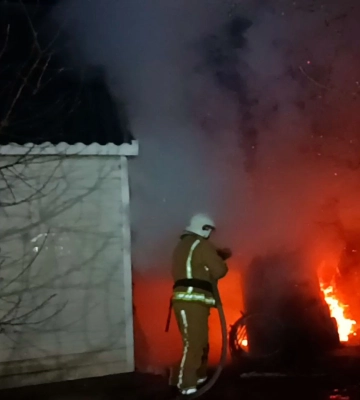 Під Сумами горів житловий сектор