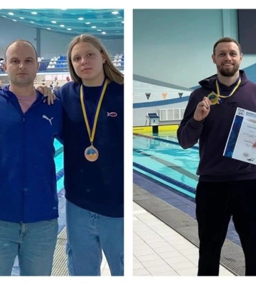 Спортсмени з Полтавщини отримали золоті, срібні та бронзові медалі на чемпіонаті України з плавання