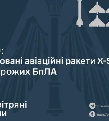 Росіяни запустили по україні дві керованих авіаракети та 37 дронів - як по них спрацювала ППО