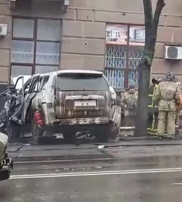 А вот и жесткая месть: в Донецке взорвали начальника Еленовской колонии, где орки убили наших солдат. Видео