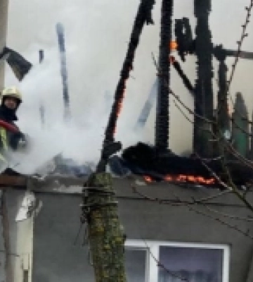 У Шацькій громаді на Волині горів будинок