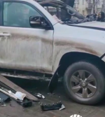 У Донецьку підірвали авто начальника Оленівської колонії - ЗМІ