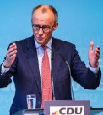 В Украину прибыл лидер немецкой оппозиции Мерц