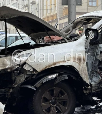 У Донецьку підірвали автомобіль начальника Оленівської колонії, - ЗМІ