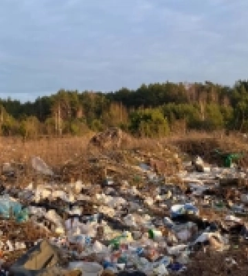 Стихійні сміттєзвалища у громаді на Волині: скільки грошей витратять на їхнє упорядкування