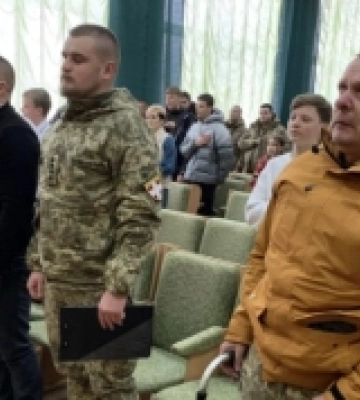 В Шацьку Волині привітали зі святом воїнів Збройних сил України