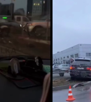 Лобове зіткнення автомобілів Passat та BMW : деталі ранкової автопригоди в Івано-Франківську