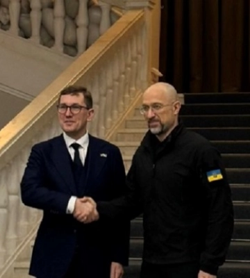 Шмигаль назвав суму оборонної підтримки від Естонії
