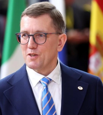 Премьер-министр Эстонии прибыл с визитом в Киев