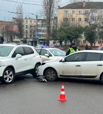 ДТП за участі двох легковиків сталася у Кропивницькому 