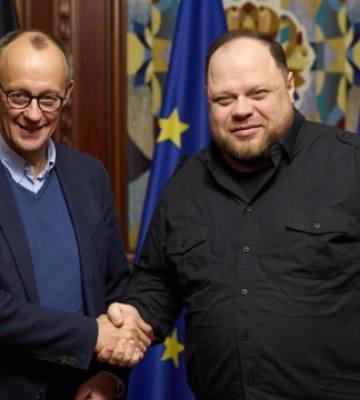 Стефанчук обговорив з Мерцом створення міжнародного компенсаційного механізму