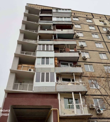 У Дніпрі завершили реконструкцію будинку, пошкодженого після удару РФ 14 січня 2023 року