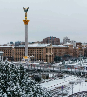 Зима в Києві настала раніше звичайного