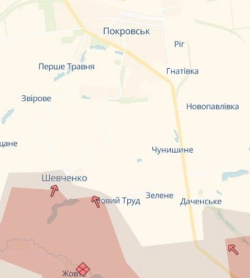 Российская армия захватила поселок Шевченко под Покровском – офицер ВСУ