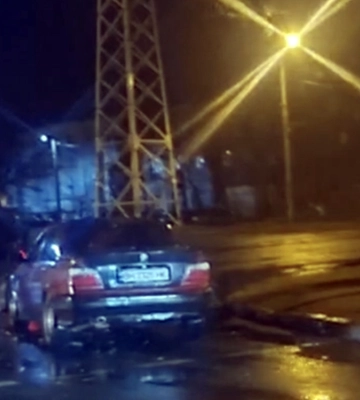 В Одесі водій BMW на світлофорі протаранив автомобіль Volkswagen, - ФОТО