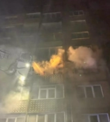 Пес разом з хазяїном загинув на пожежі у Рівному