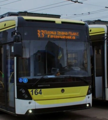 У Львові три тролейбуси доукомплектовані системою автономного живлення