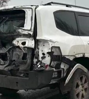 Безпілотник атакував службовий автомобіль місії МАГАТЕ по дорозі до окупованої Запорізької АЕС