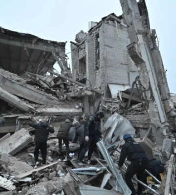 У Запоріжжі розпочато розслідування ворожого ракетного удару (ФОТО)