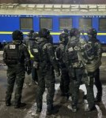 На київській Укрзалізниці правоохоронці проводять слідчі дії
