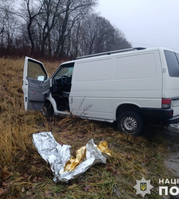 На Львівщині внаслідок зіткнення легковика та мікроавтобуса постраждали чоловік та жінка. ФОТО