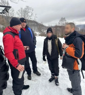 Гірські рятувальники допомогли заблукалим туристам