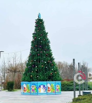 Як Дніпро готується до новорічних свят: де встановлять ялинки цього року