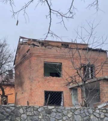 ОВА оприлюднила перші фото з місця атаки по Дніпровському району