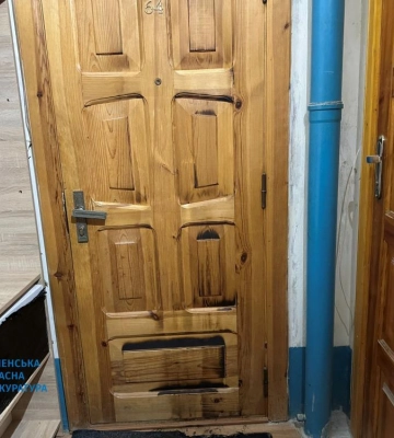 Перед судом постане уродженець рф, який підпалив двері квартири родини військовослужбовця