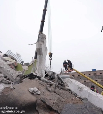 В Запорожье количество погибших возросло до девяти