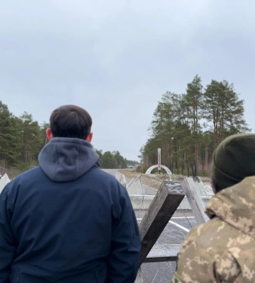 Керівник Рівненщини перевіряв кордон з Білоруссю